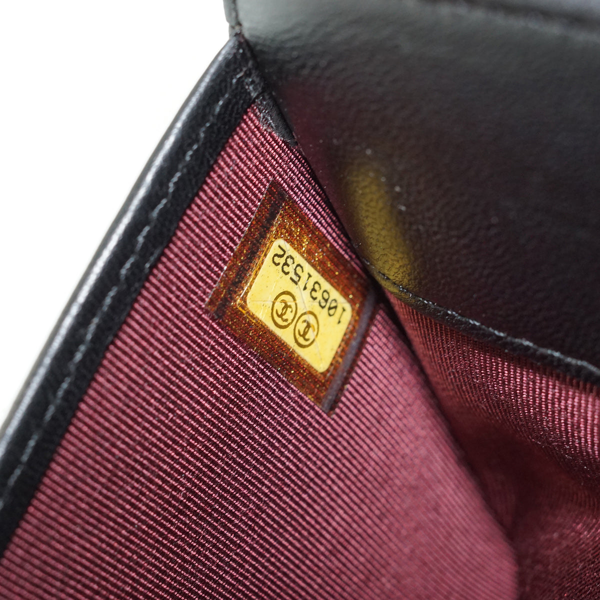 Lambskin Matelasse Classic Flap Wallet
