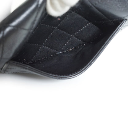 Lambskin Matelasse Classic Flap Wallet