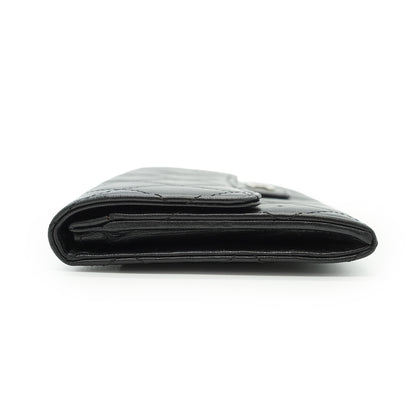 Lambskin Matelasse Classic Flap Wallet