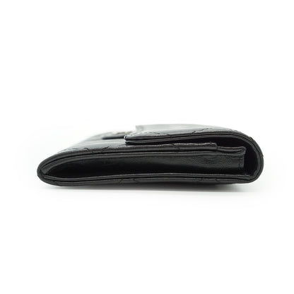 Lambskin Matelasse Classic Flap Wallet