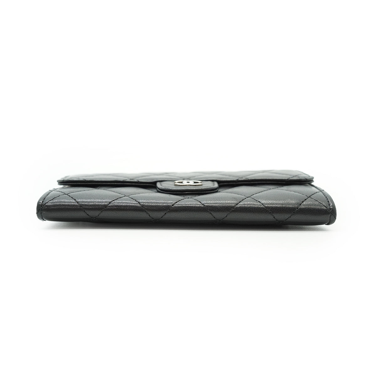 Lambskin Matelasse Classic Flap Wallet