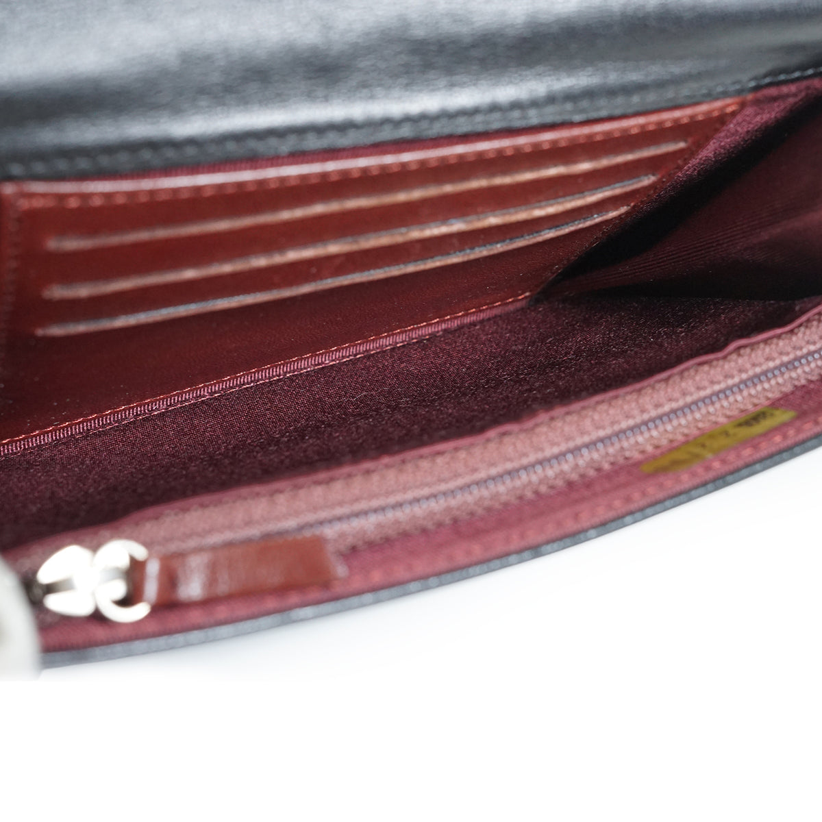 Lambskin Matelasse Classic Flap Wallet