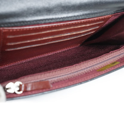 Lambskin Matelasse Classic Flap Wallet