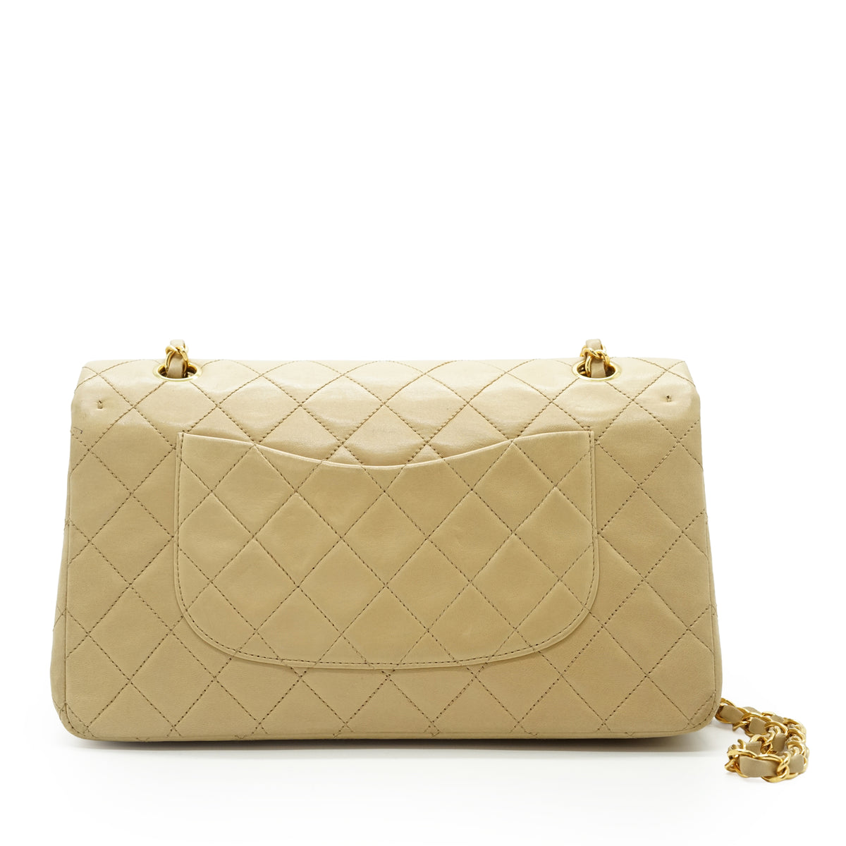 Double Flap Matelasse 25 Lambskin Chain Shoulder Bag