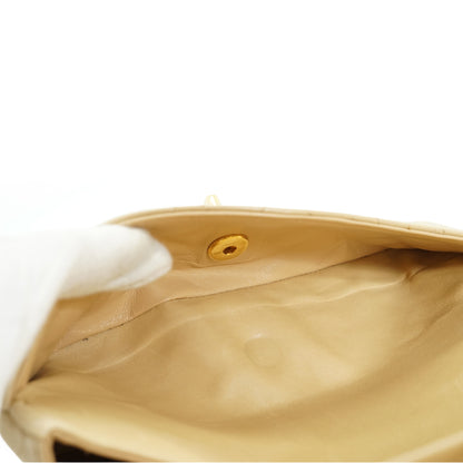 Double Flap Matelasse 25 Lambskin Chain Shoulder Bag