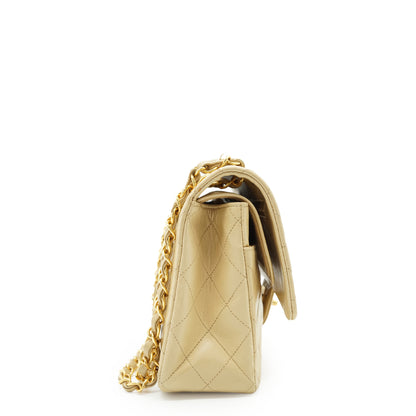 Double Flap Matelasse 25 Lambskin Chain Shoulder Bag