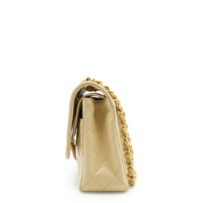 Double Flap Matelasse 25 Lambskin Chain Shoulder Bag