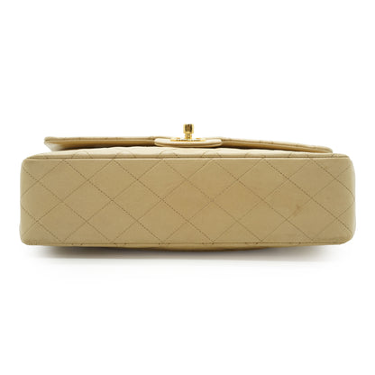 Double Flap Matelasse 25 Lambskin Chain Shoulder Bag