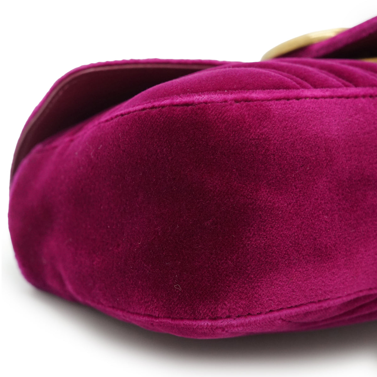 GG Marmont Velvet Mini Chain Shoulder Bag