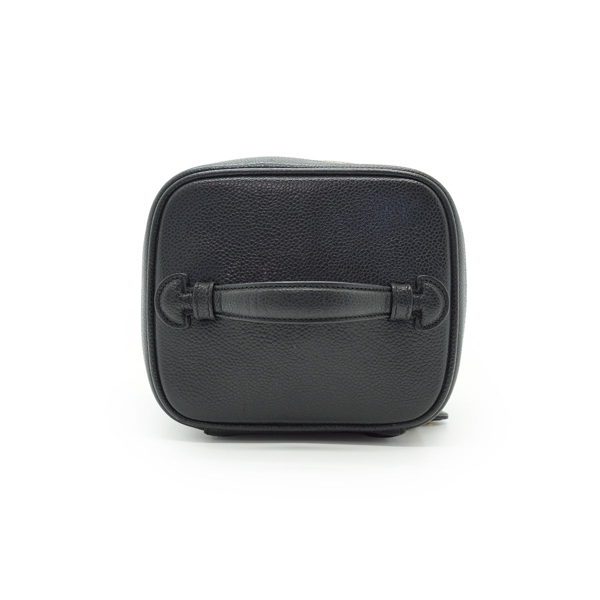 Caviar Skin Vertical Vanity Bag