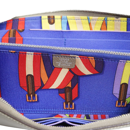 Epsom Etoupe Les Sangles Azap Silk-in Long Wallet