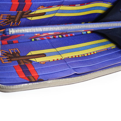 Epsom Etoupe Les Sangles Azap Silk-in Long Wallet
