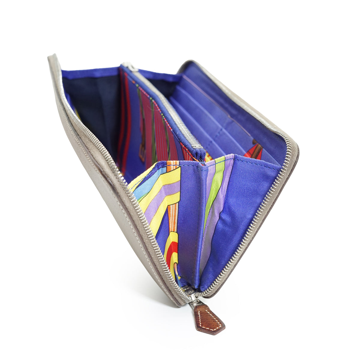Epsom Etoupe Les Sangles Azap Silk-in Long Wallet