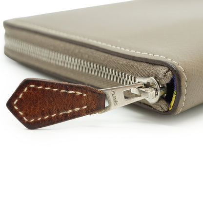 Epsom Etoupe Les Sangles Azap Silk-in Long Wallet