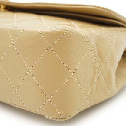 Vintage Lambskin Matelasse Paris Limited Edition Two Tone CC Chain Shoulder Bag