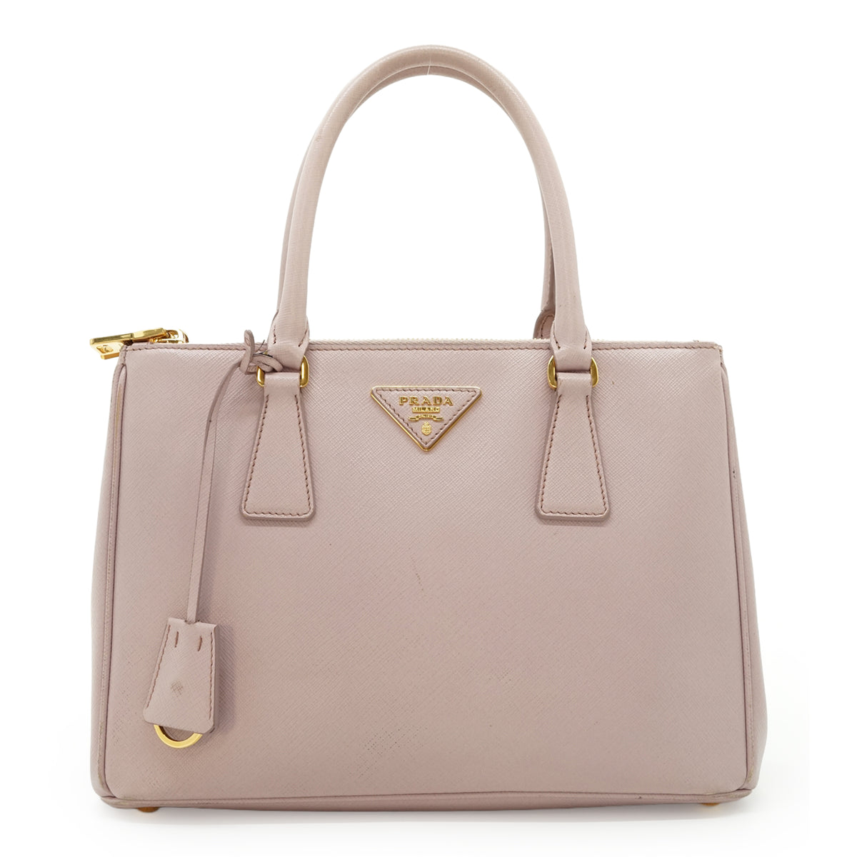 2way Saffiano Galleria Orchidea Medium Double Zip Tote