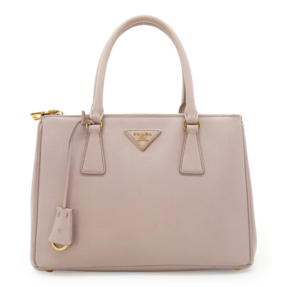 2way Saffiano Galleria Orchidea Medium Double Zip Tote