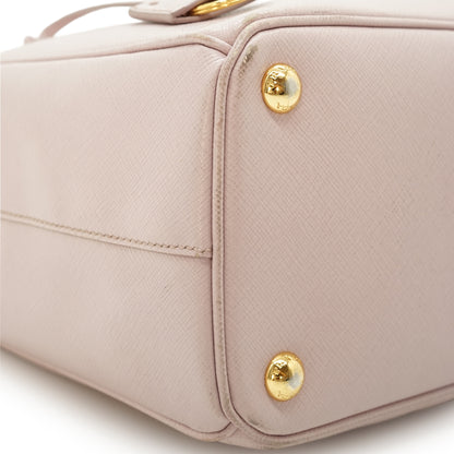 2way Saffiano Galleria Orchidea Medium Double Zip Tote