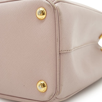 2way Saffiano Galleria Orchidea Medium Double Zip Tote
