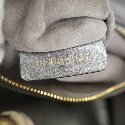 Lady Dior My ABCDior Cannage Supple Metallic Lambskin Medium