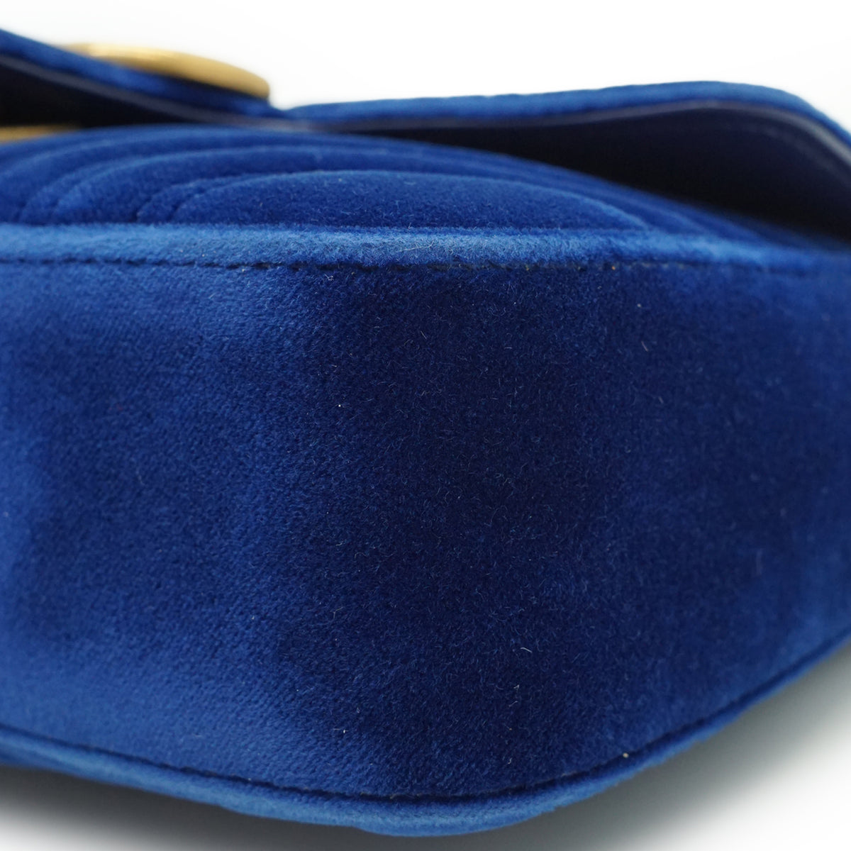 GG Marmont Velvet Mini Chain Shoulder Bag