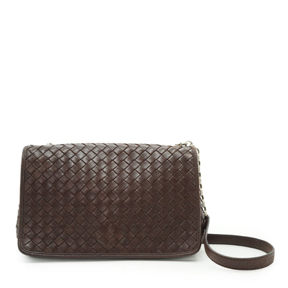 Vintage Intrecciato Chain Shoulder Bag