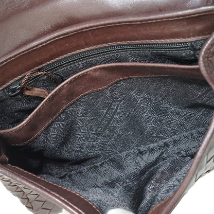 Vintage Intrecciato Chain Shoulder Bag