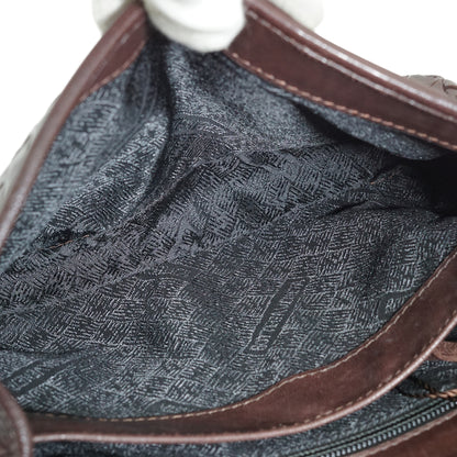 Vintage Intrecciato Chain Shoulder Bag