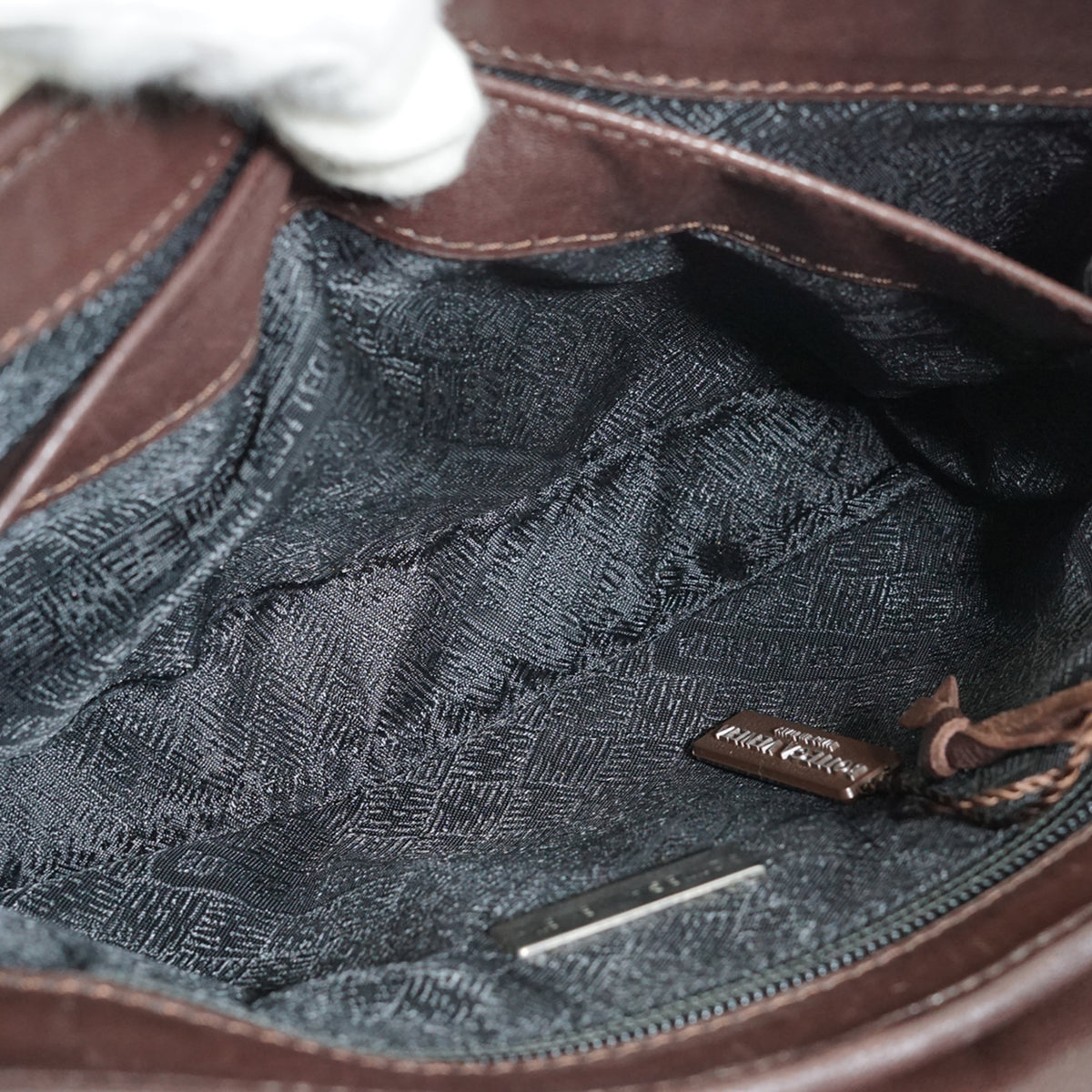 Vintage Intrecciato Chain Shoulder Bag