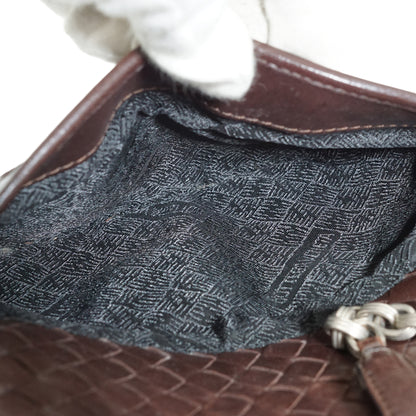 Vintage Intrecciato Chain Shoulder Bag