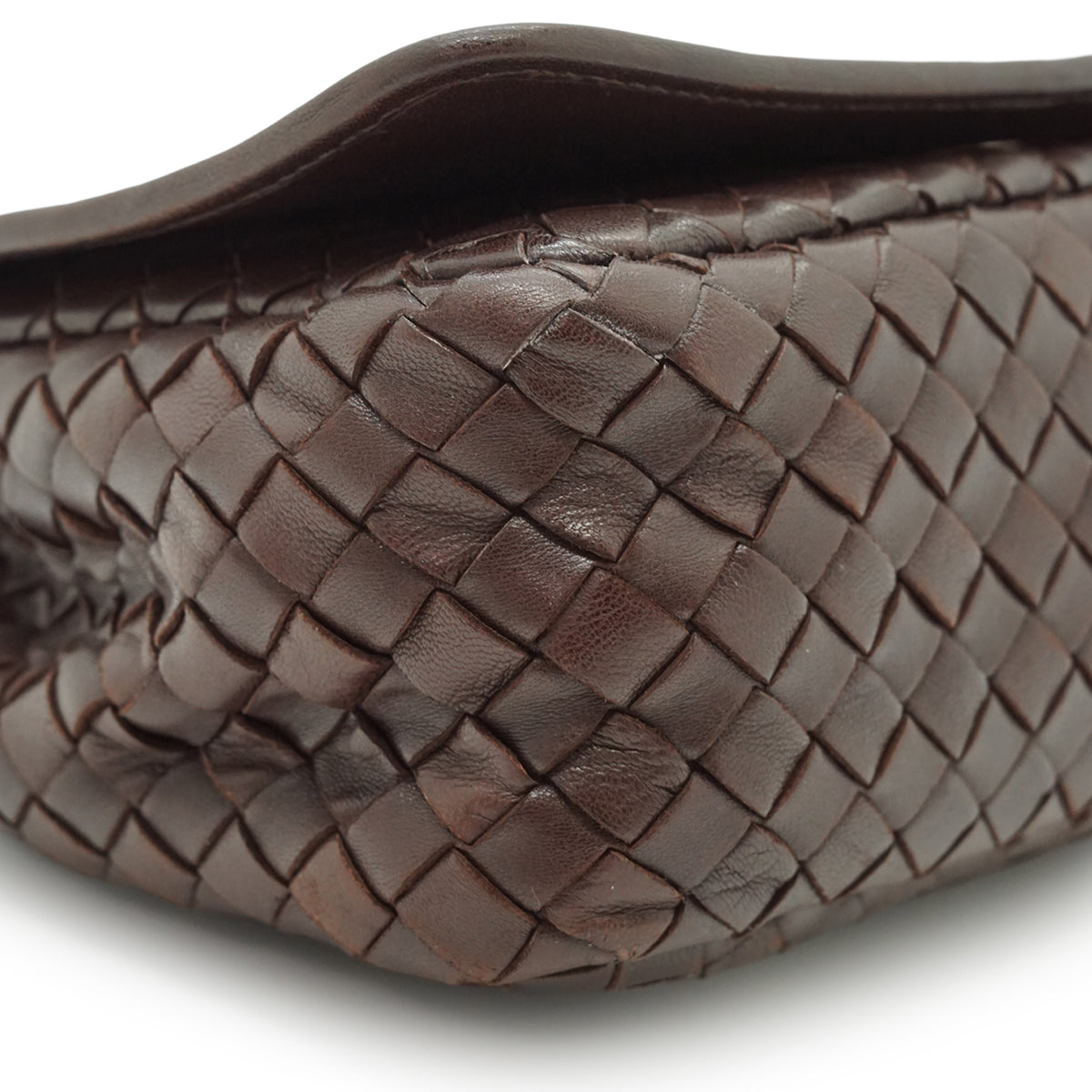 Vintage Intrecciato Chain Shoulder Bag