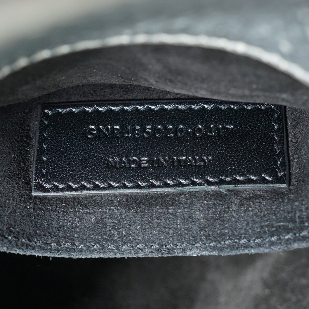 Nano Metallic Crinkled Calfskin Supple Sac de Jour