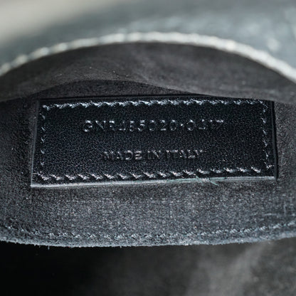 Nano Metallic Crinkled Calfskin Supple Sac de Jour