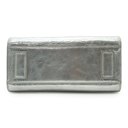 Nano Metallic Crinkled Calfskin Supple Sac de Jour