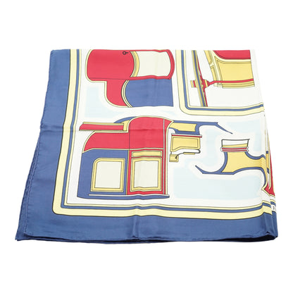Les Coupés by Françoise de la Perrière Silk Carre 90