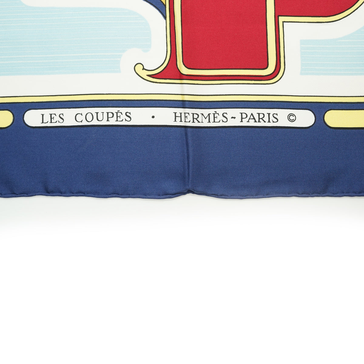 Les Coupés by Françoise de la Perrière Silk Carre 90
