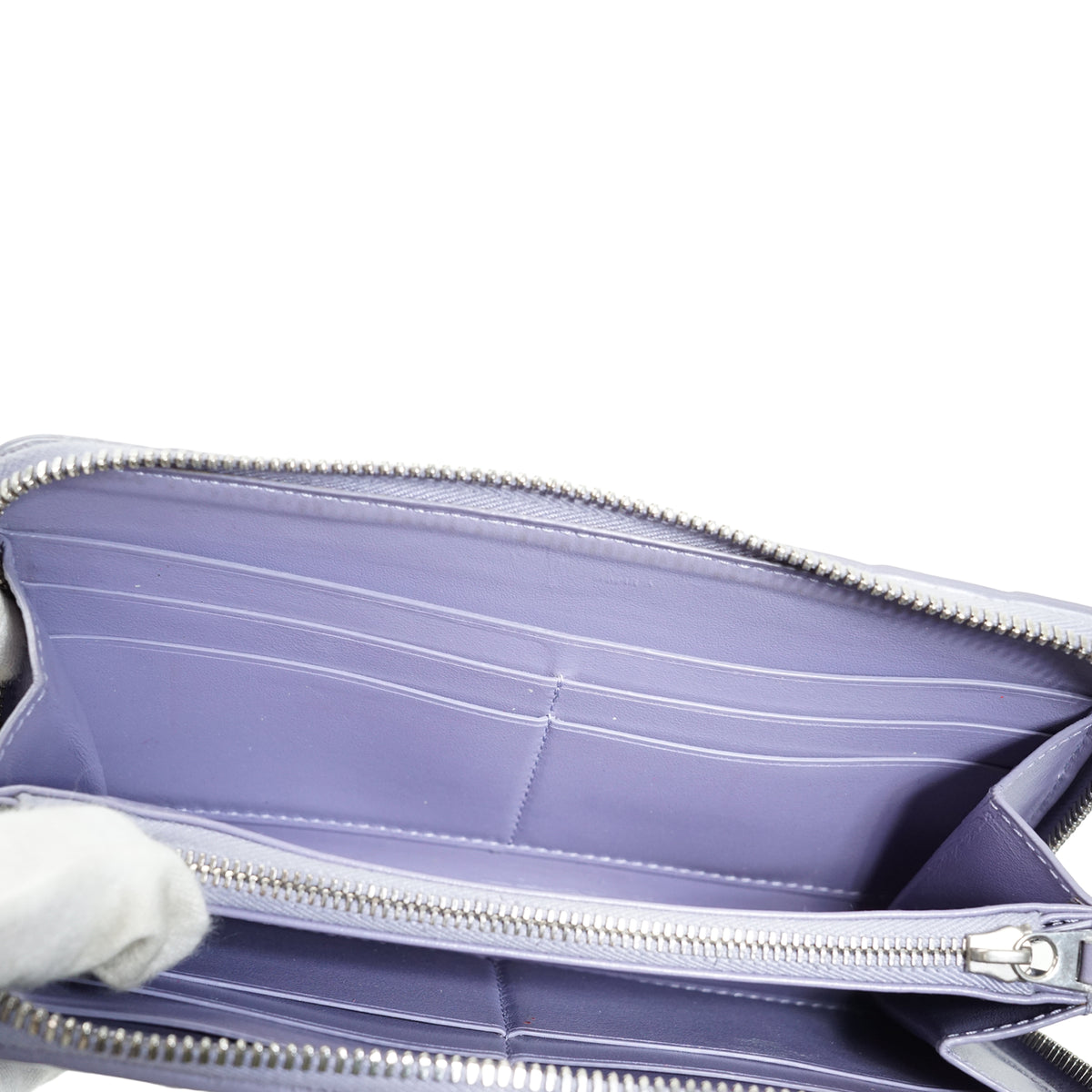 Intrecciato Zip-Around Long Wallet