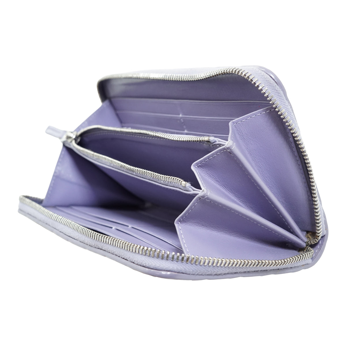 Intrecciato Zip-Around Long Wallet