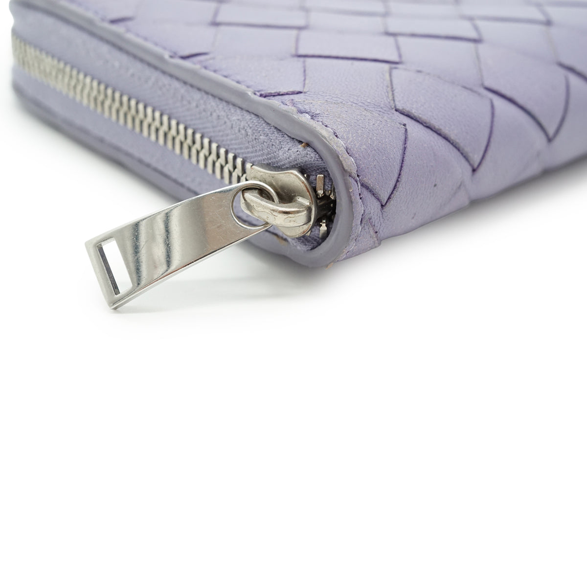 Intrecciato Zip-Around Long Wallet