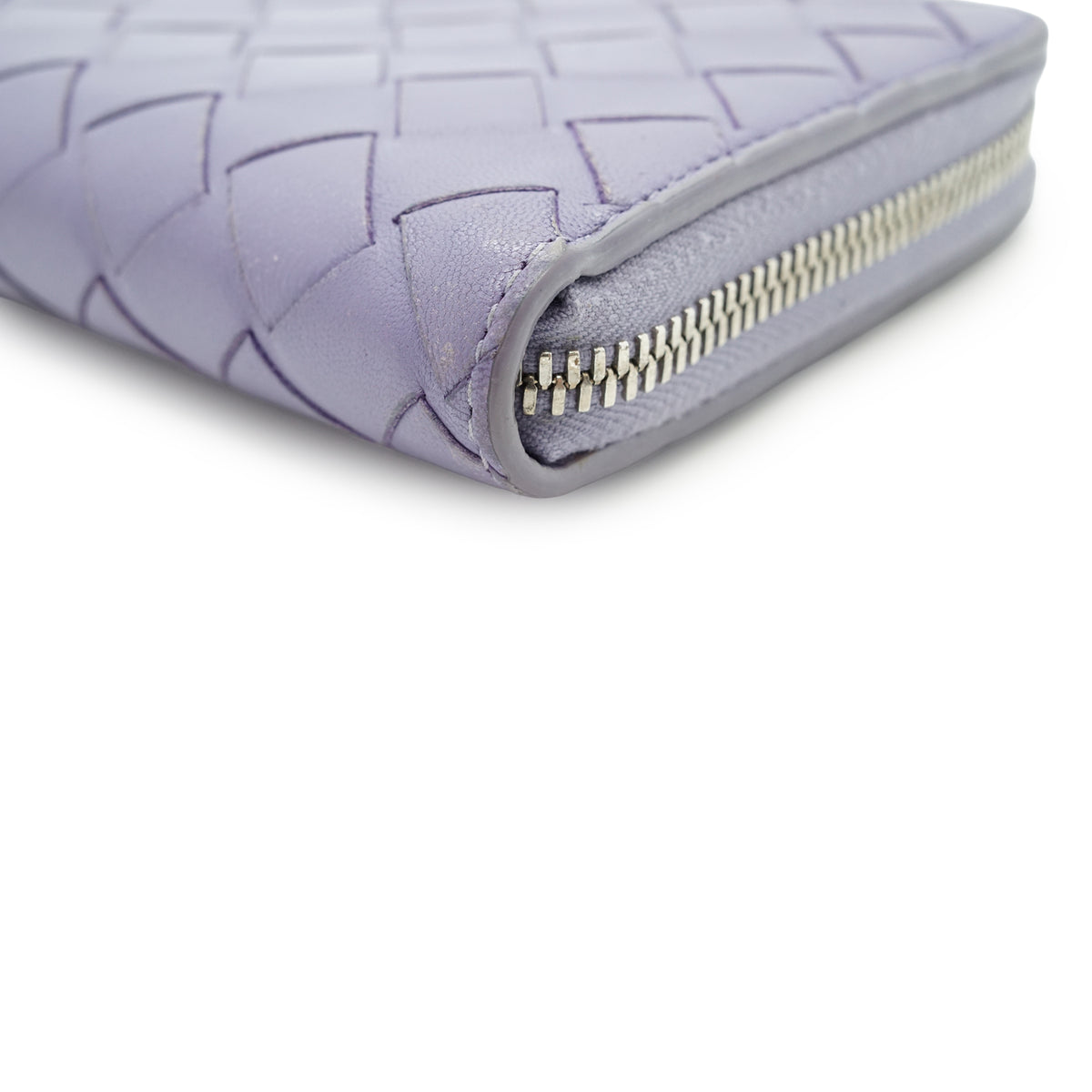 Intrecciato Zip-Around Long Wallet