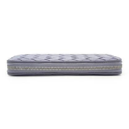 Intrecciato Zip-Around Long Wallet