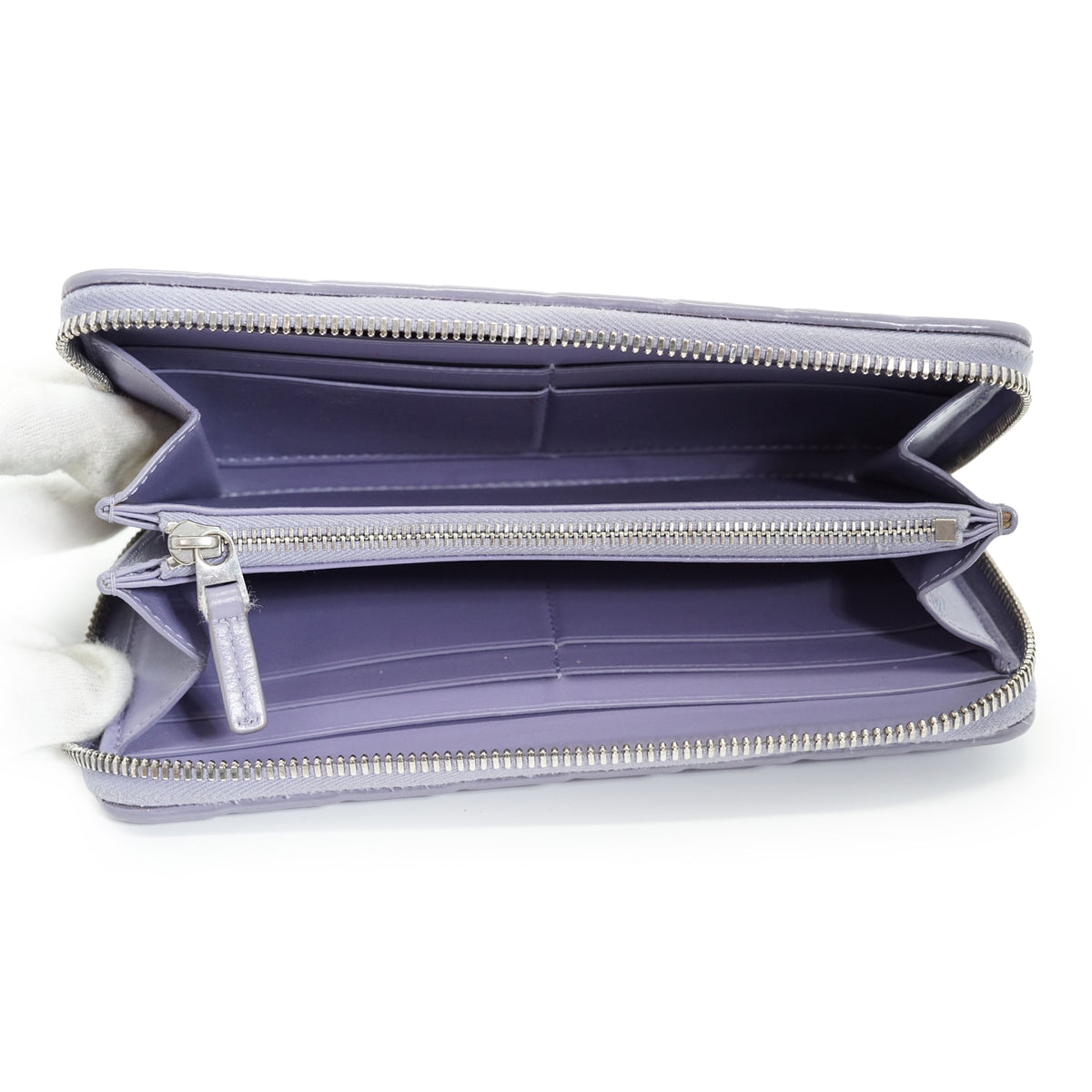 Intrecciato Zip-Around Long Wallet