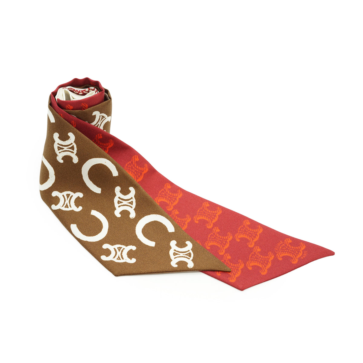 Lavalliere Heritage Silk Twill Triomphe C Monogram
