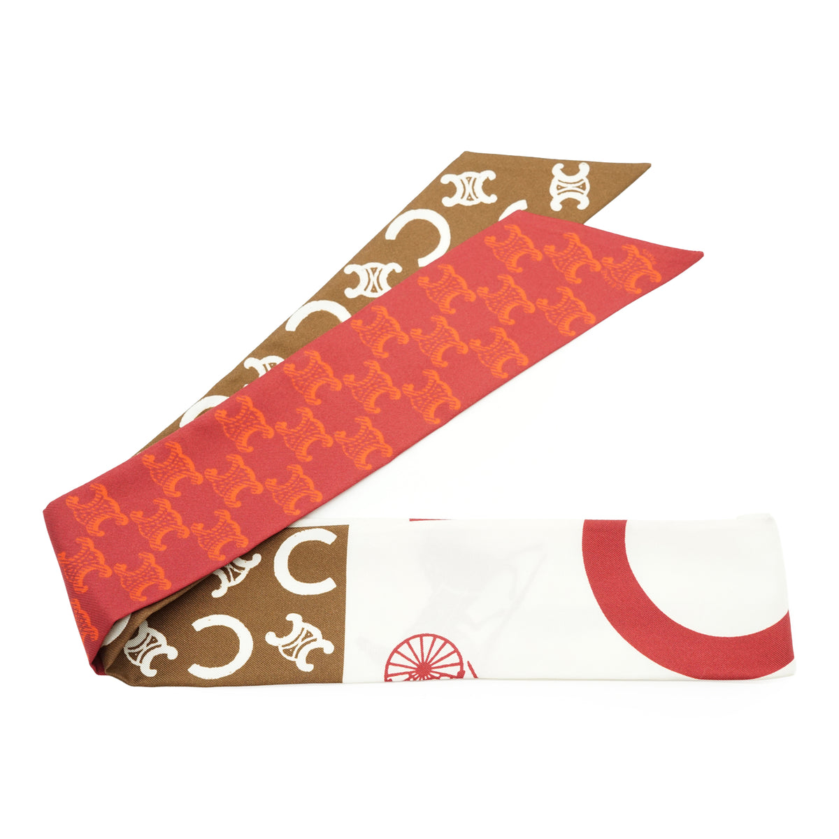 Lavalliere Heritage Silk Twill Triomphe C Monogram