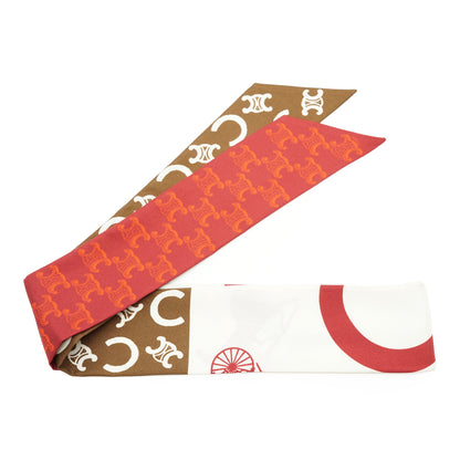 Lavalliere Heritage Silk Twill Triomphe C Monogram