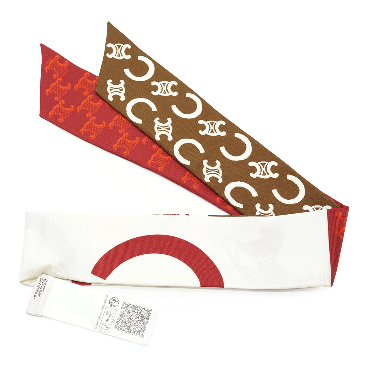 Lavalliere Heritage Silk Twill Triomphe C Monogram