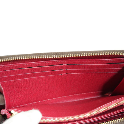 Monogram Zippy Fuchsia Long Wallet