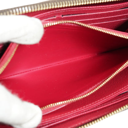 Monogram Zippy Fuchsia Long Wallet
