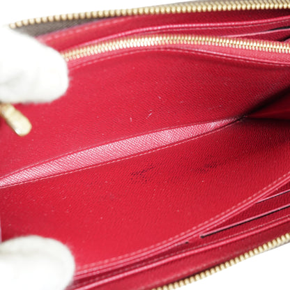 Monogram Zippy Fuchsia Long Wallet