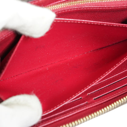 Monogram Zippy Fuchsia Long Wallet